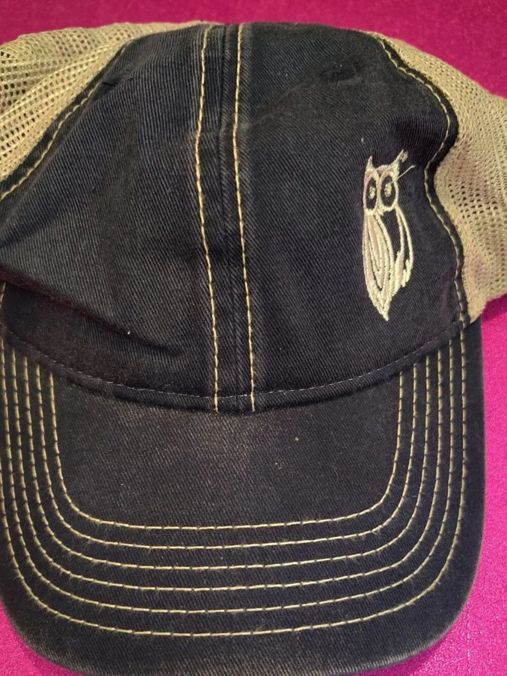 Hooters - blue & White Adjustable Strap Cap